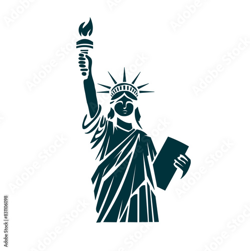 statue of liberty vector