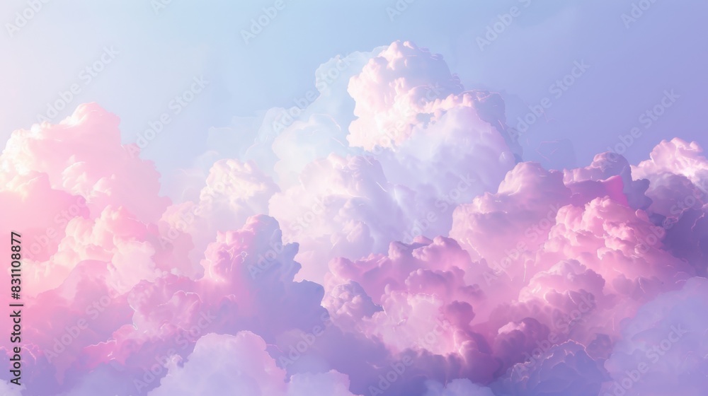 A sky full of pink clouds A sky full of pink clouds