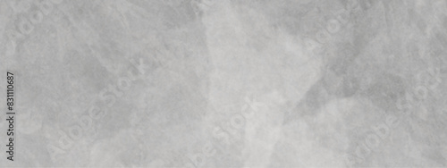 White stone marble concrete wall grunge for texture backdrop background. Old grunge textures with scratches and cracks. White painted cement wall, modern grey paint limestone texture background.