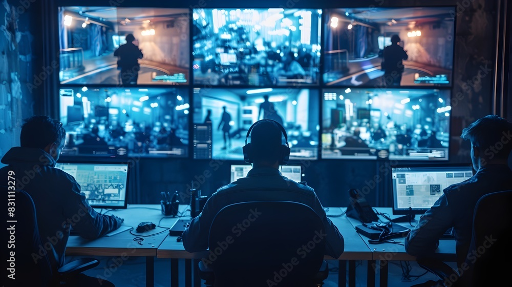 High-Tech Surveillance Center Monitoring Global Drug Trafficking Activities High-Tech Surveillance Center Monitoring Global Drug Trafficking Activities