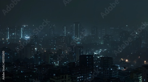 Nighttime Cityscape Hides Illicit Transactions in Its Shadows