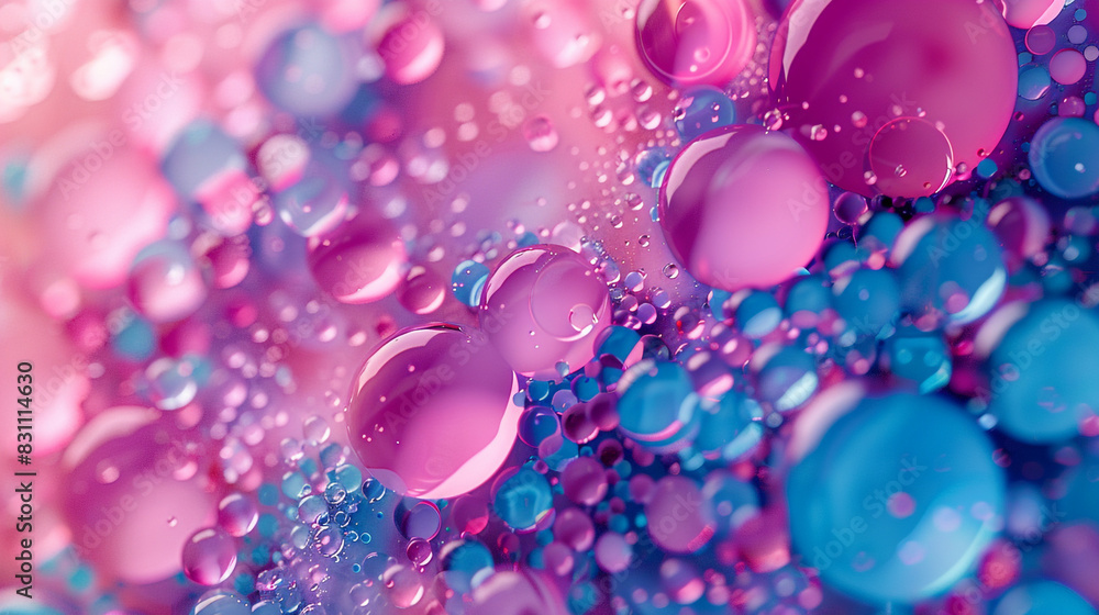 Serene and visually soothing abstract in pastel pink and deep blue on a widescreen format, Serene and visually soothing abstract in pastel pink and deep blue on a widescreen format,