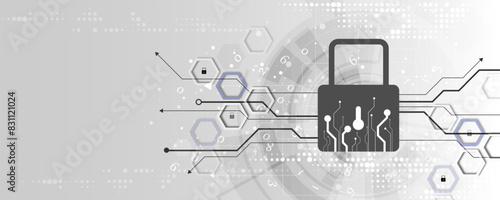 network technology Background science, software, data cryptography big data connection