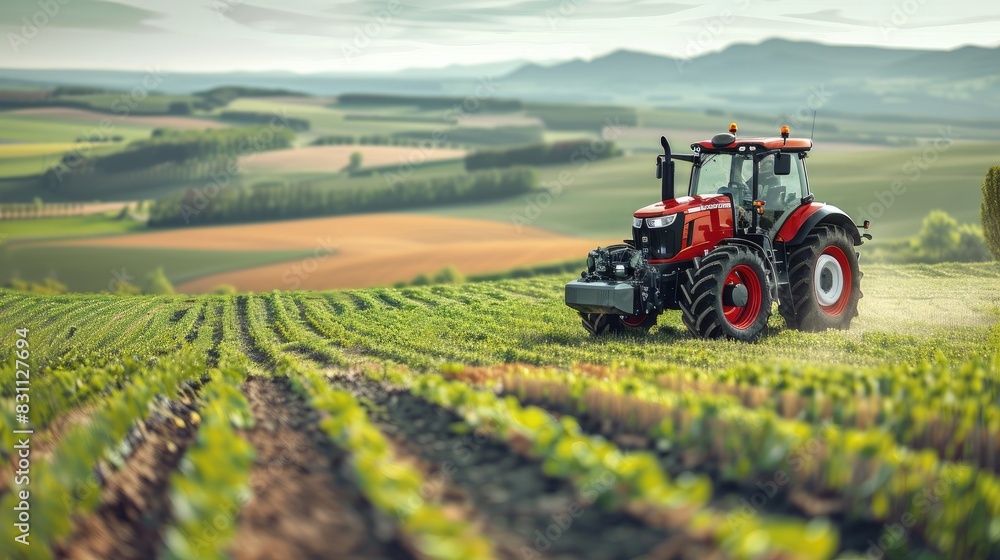 The Mighty Tractor Roams the Golden Fields The Mighty Tractor Roams the Golden Fields