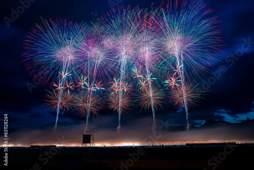 秋田県大曲の花火　2023夏