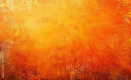 grunge orange background. Created with Ai