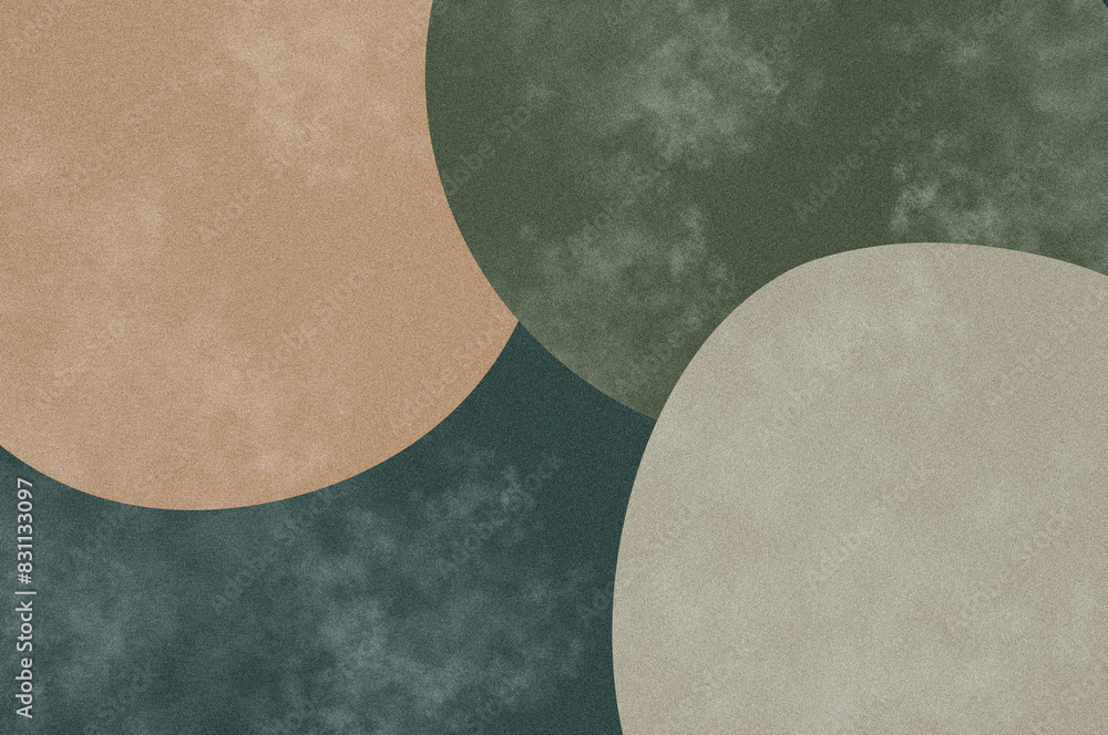 Soft pink and green abstract irregular modern color blocks Soft pink and green abstract irregular modern color blocks