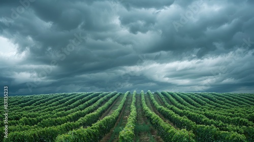 Vast Green Oasis Beneath Azure Heaven