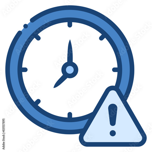 time warning alert icon