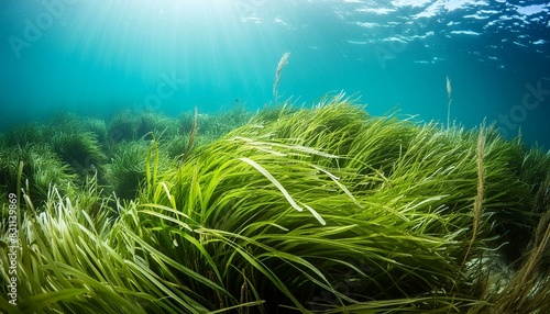 Underwater Marine Grasses