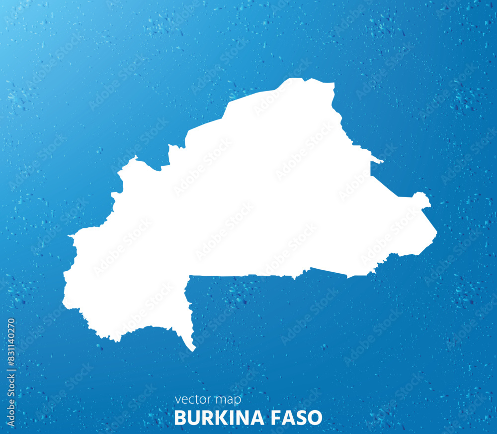 Obraz premium Burkina Faso map. Vector map for any needs.
