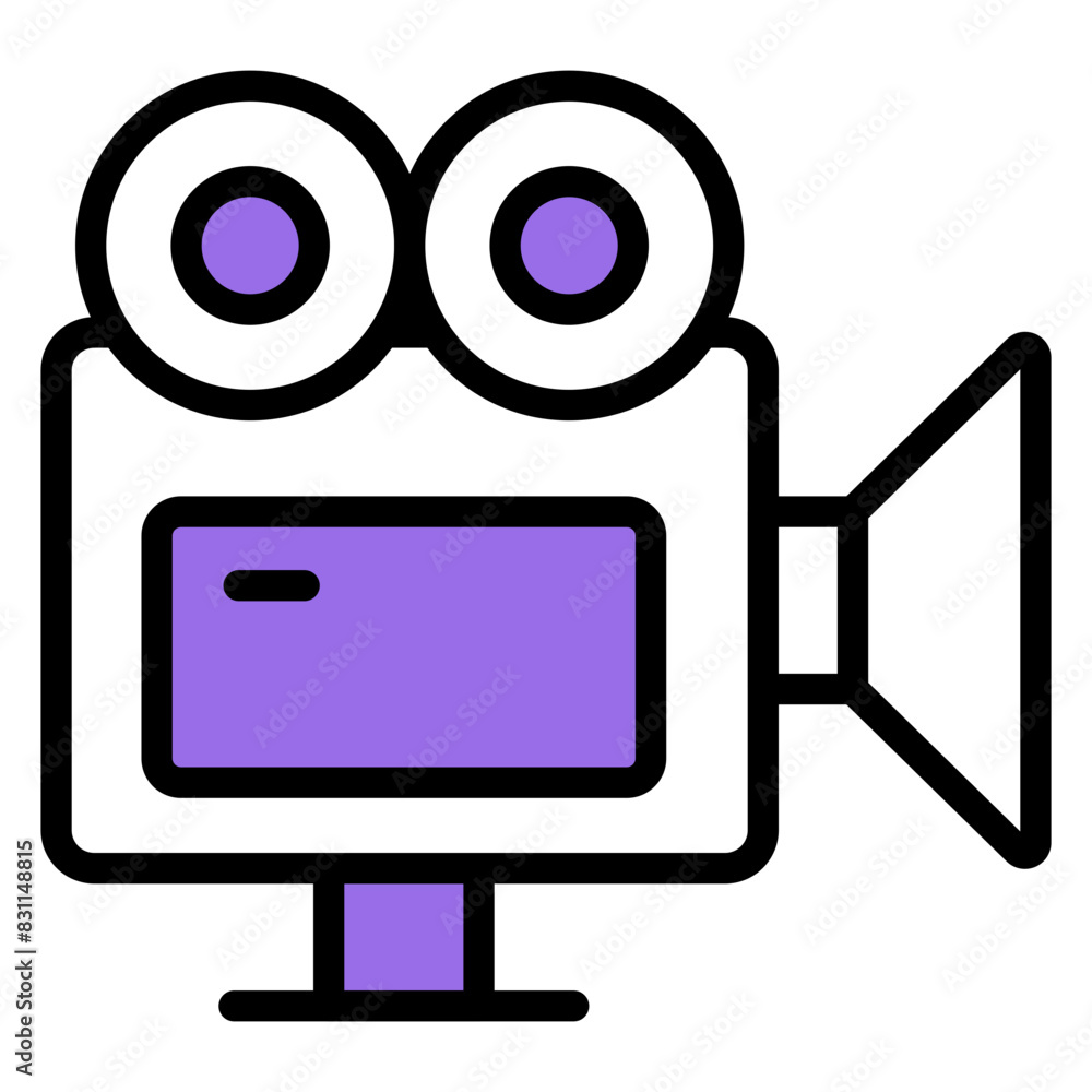 Vector design of video camera, photographic equipment
Vector design of video camera, photographic equipment