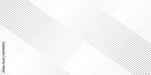 Vector gray line abstract pattern Transparent monochrome striped texture, minimal background. Abstract background wave circle lines elegant white diagonal lines gradient creative concept web texture.