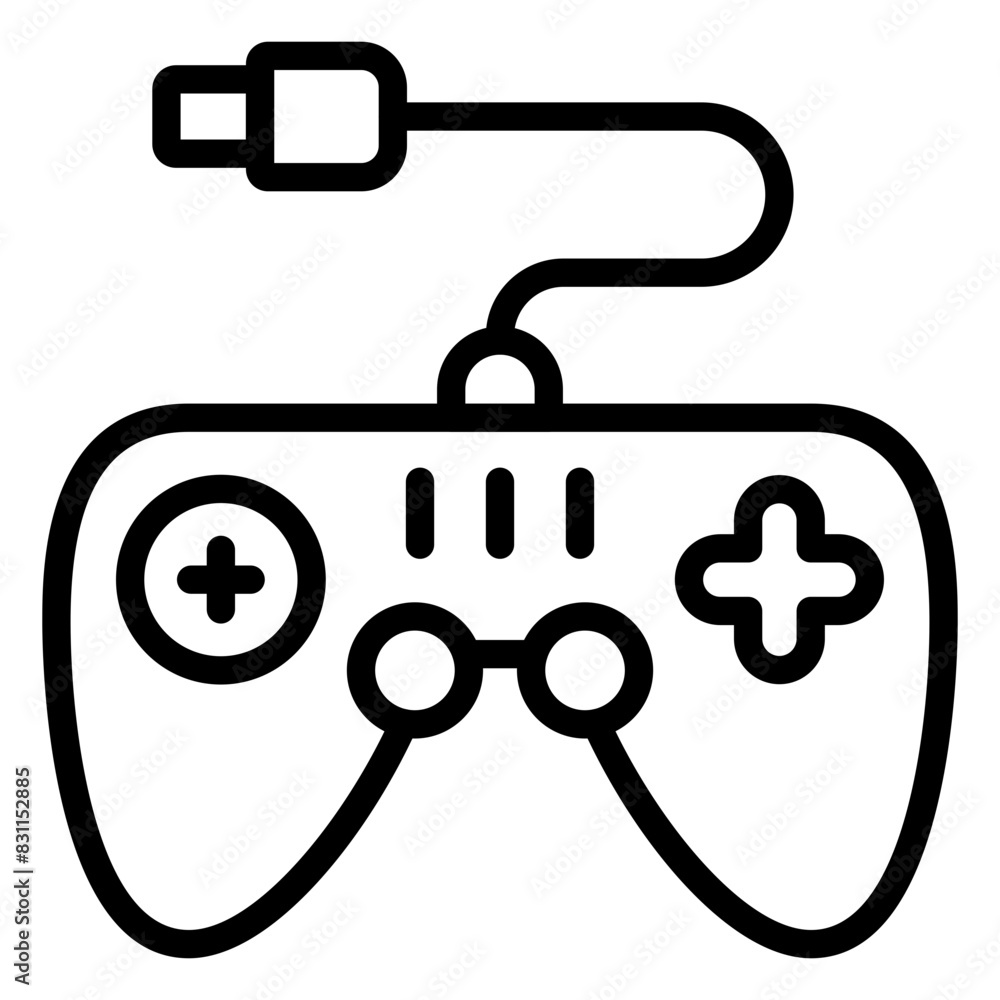 Modern design icon of gamepad
Modern design icon of gamepad