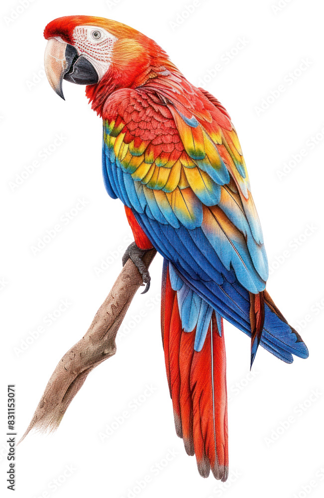 Obraz premium PNG Parrot animal bird wildlife