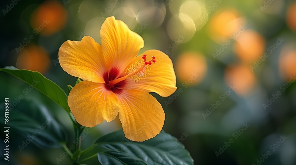 flowers leaves yellow background flowers leaves yellow background