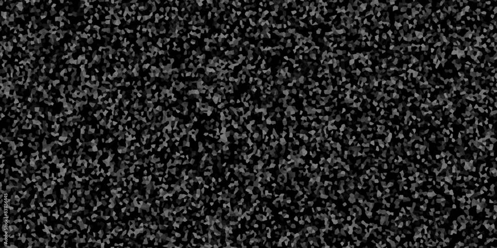 Fototapeta premium Wall terrazzo texture gray and white stone granite black background. Quartz surface black for bathroom or kitchen countertop.