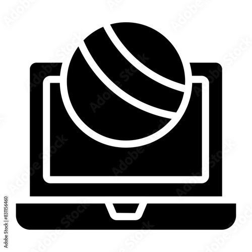 Premium download icon of live tv
