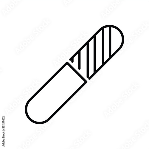 Nail File vector icon