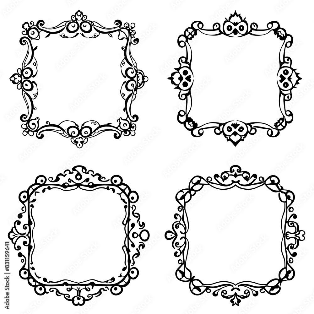 set of frames set of frames
