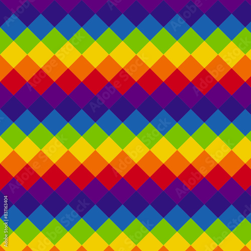 Rainbow pattern
