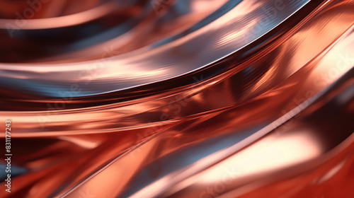 abstract and shiny rose gold texture wallpaper design