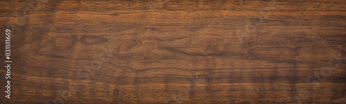 dark board background, wood texture. arboreal table or wall surface