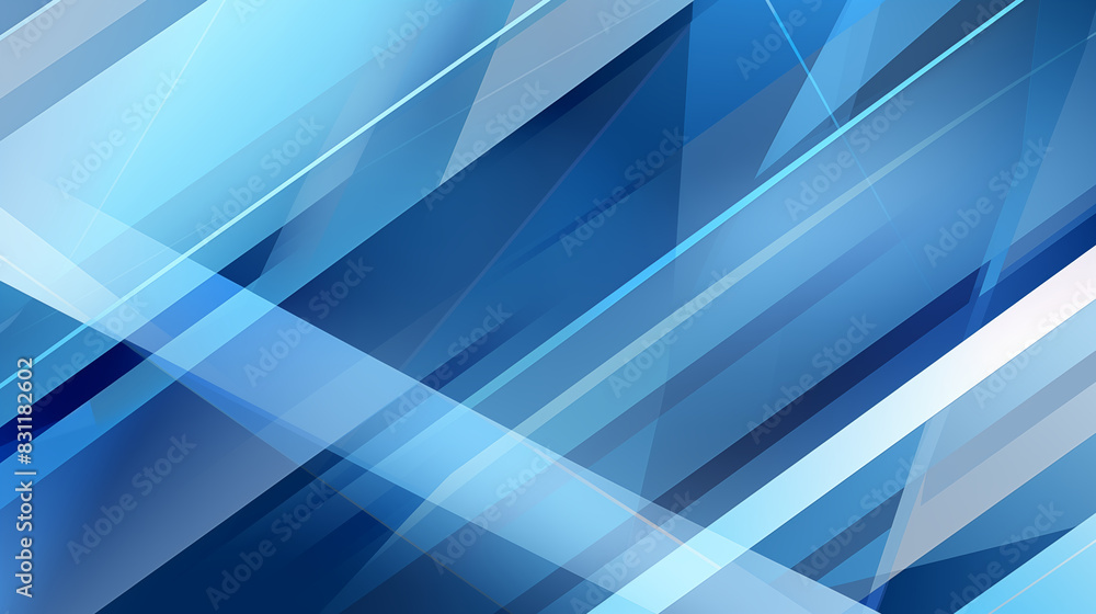 Fototapeta premium Abstract Image, Blue and White Diagonal Lines, Wallpaper, Background, Cell Phone and Smartphone Cover, Computer Screen, Cell Phone and Smartphone Screen, 16:9 Format - PNG