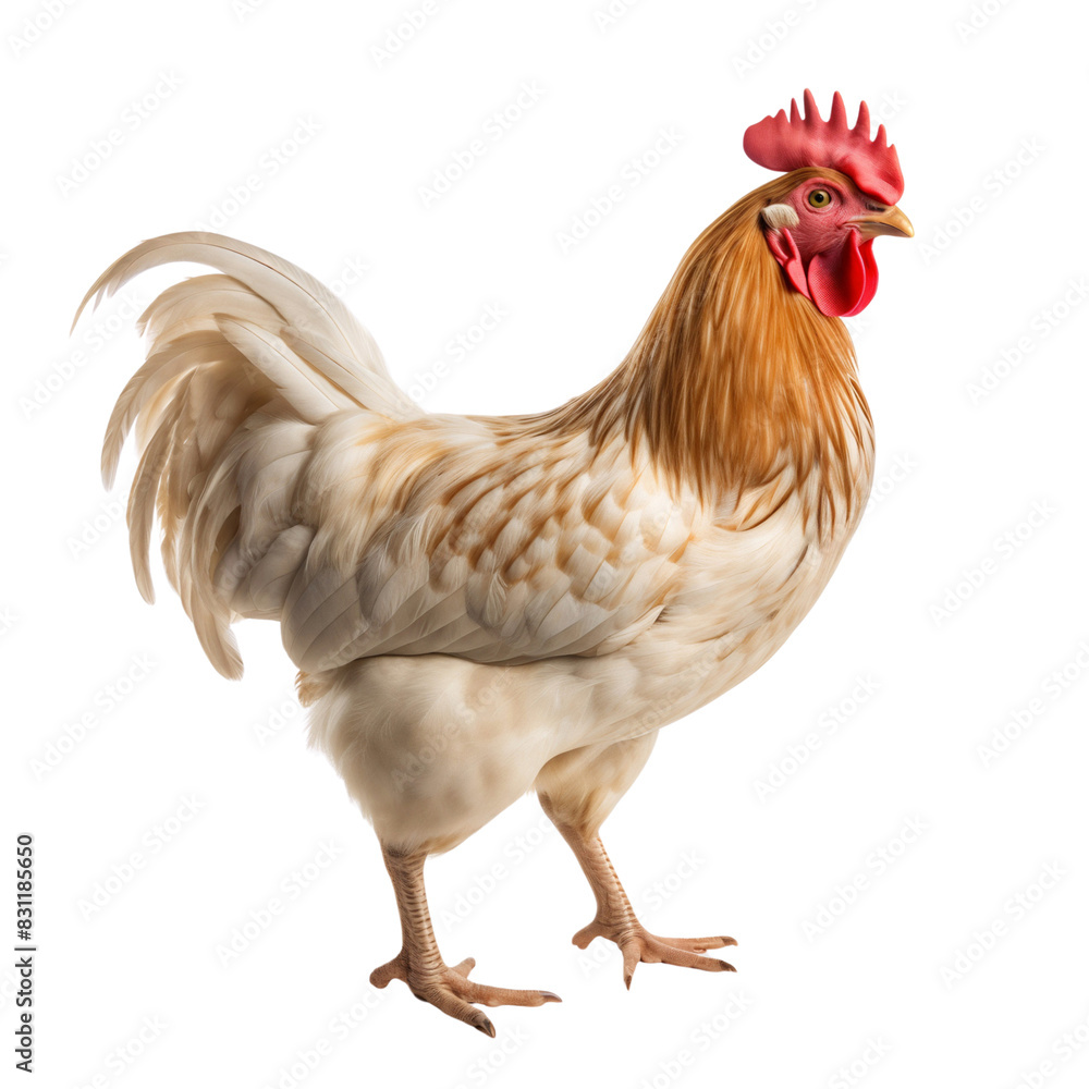 Chicken poultry animal bird, isolated on transparent background Chicken poultry animal bird, isolated on transparent background