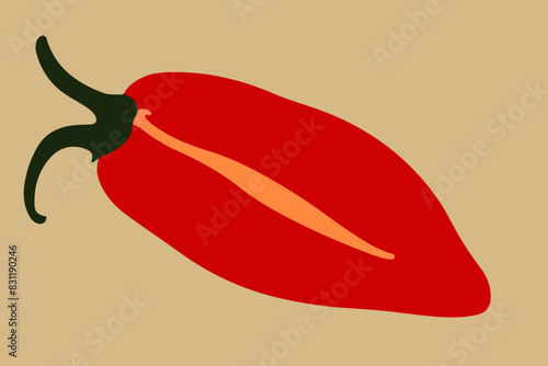 dry red chili peppers 