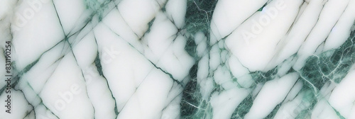 Texture de luxe de modèle vert de marbre blanc pour faire la cuisine en céramique lumière carrelage blanc fond mur de pierre sol en granit style naturel sans couture vintage pour la décoration. photo