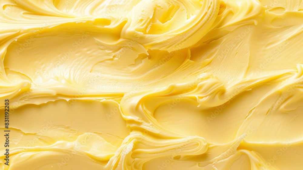 Creamy yellow butter texture background Creamy yellow butter texture background