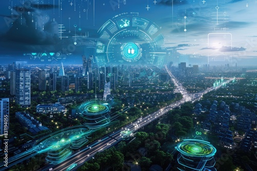Beyond Tomorrow: Holographic Insights of Urban Ecology
