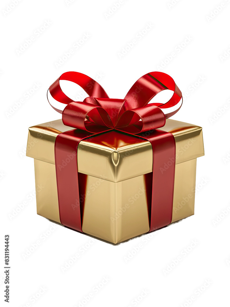 Isolated PNG Gift Box, GENERATIVE AI Isolated PNG Gift Box, GENERATIVE AI