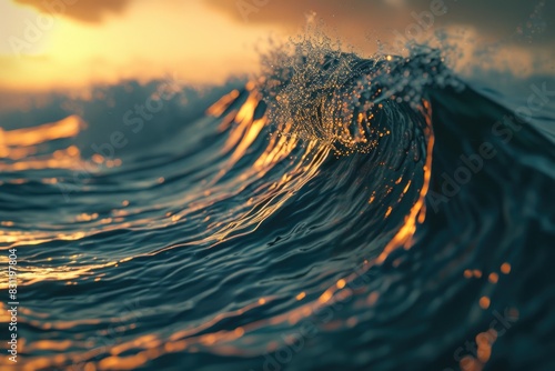 Captivating Realism: Ocean Wave Photography