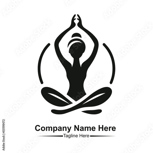 yoga logo vector 