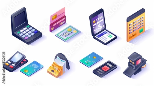 payment icon set. vector 