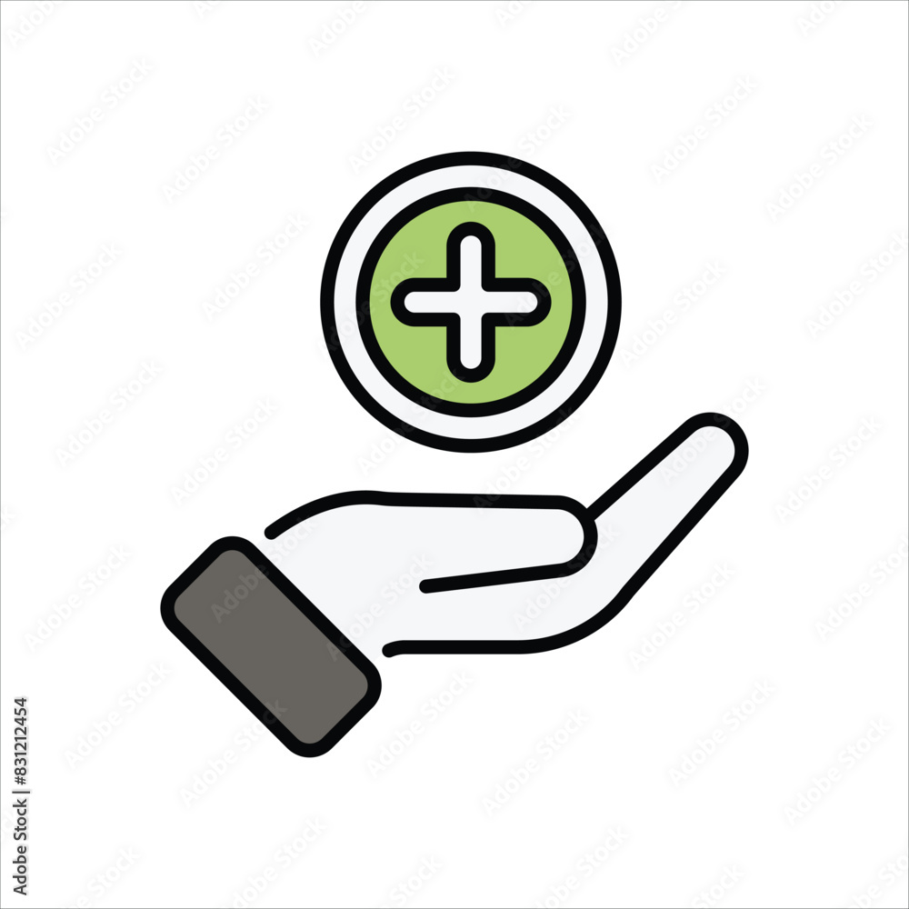 Healthcare vector icon Healthcare vector icon