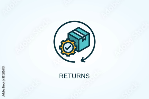 Returns Vector  Or Logo Sign Symbol Illustration