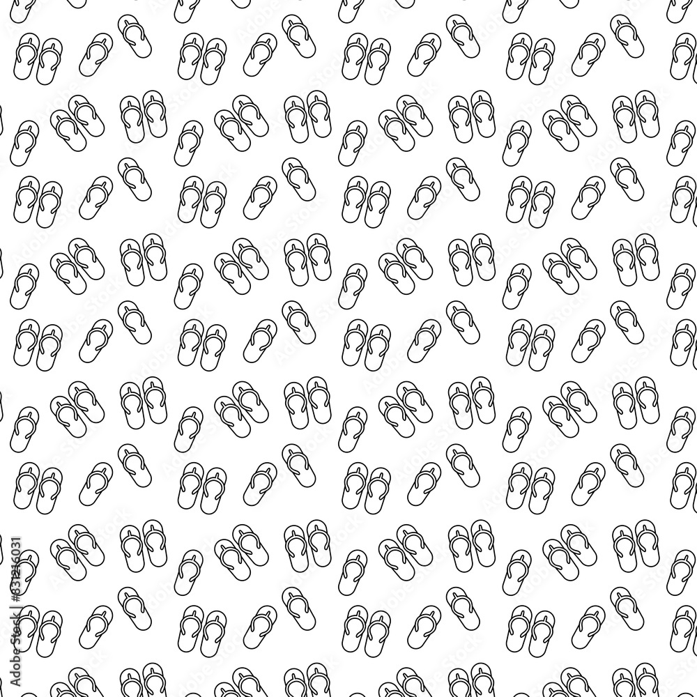Background with summer flip flops Background with summer flip flops