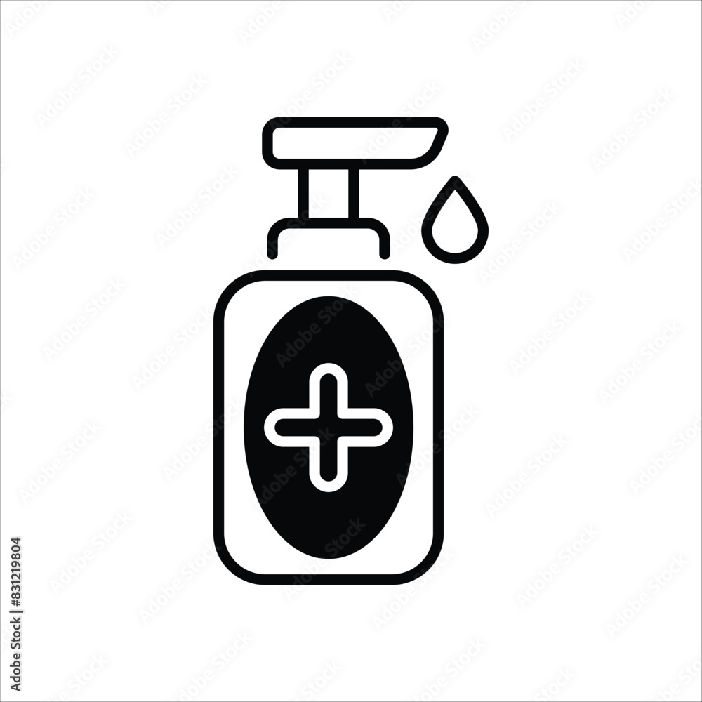 Disinfectant vector icon Disinfectant vector icon