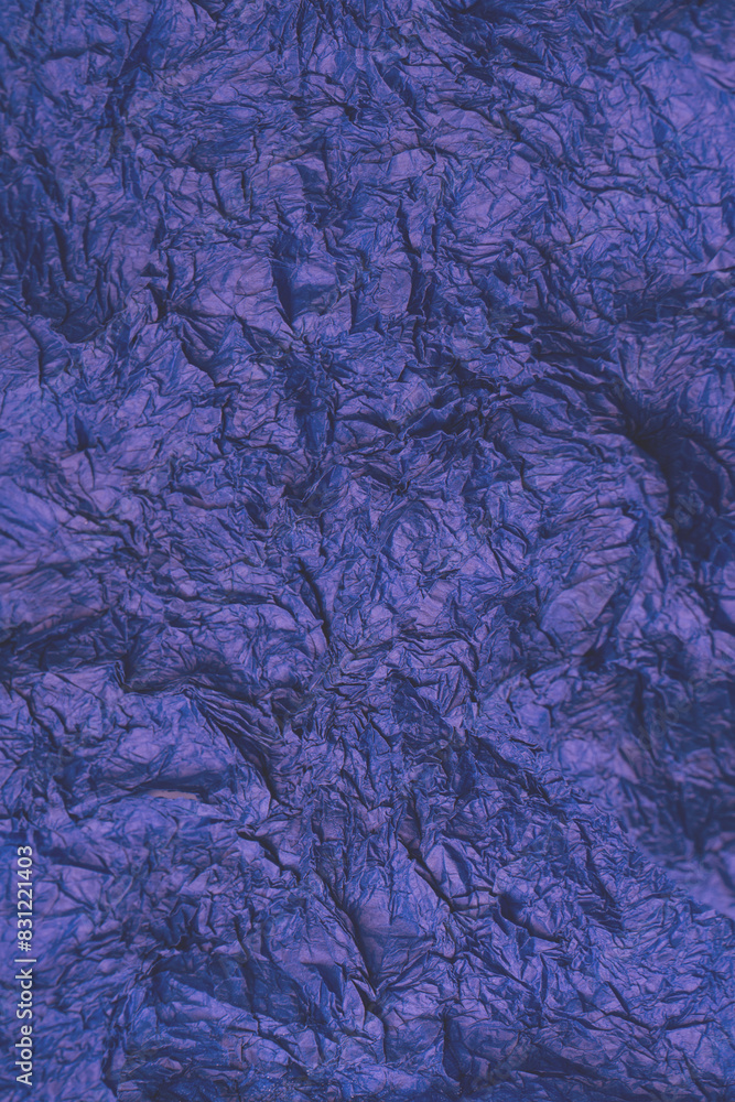 Fototapeta premium Abstract purple paper texture background. Top view.