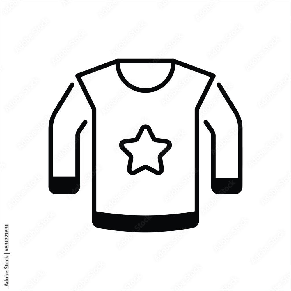 T Shirt vector icon