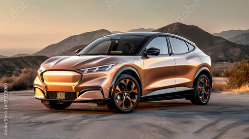 Electric SUV A Sleek and Sustainable Future of Automotive Design Generative ai