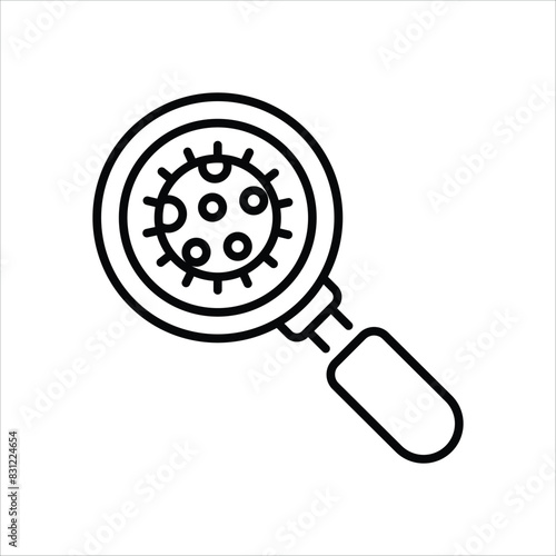 Infectious vector icon
