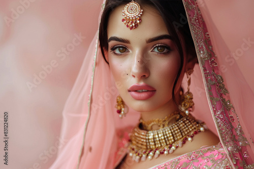 young beautiful Indian woman