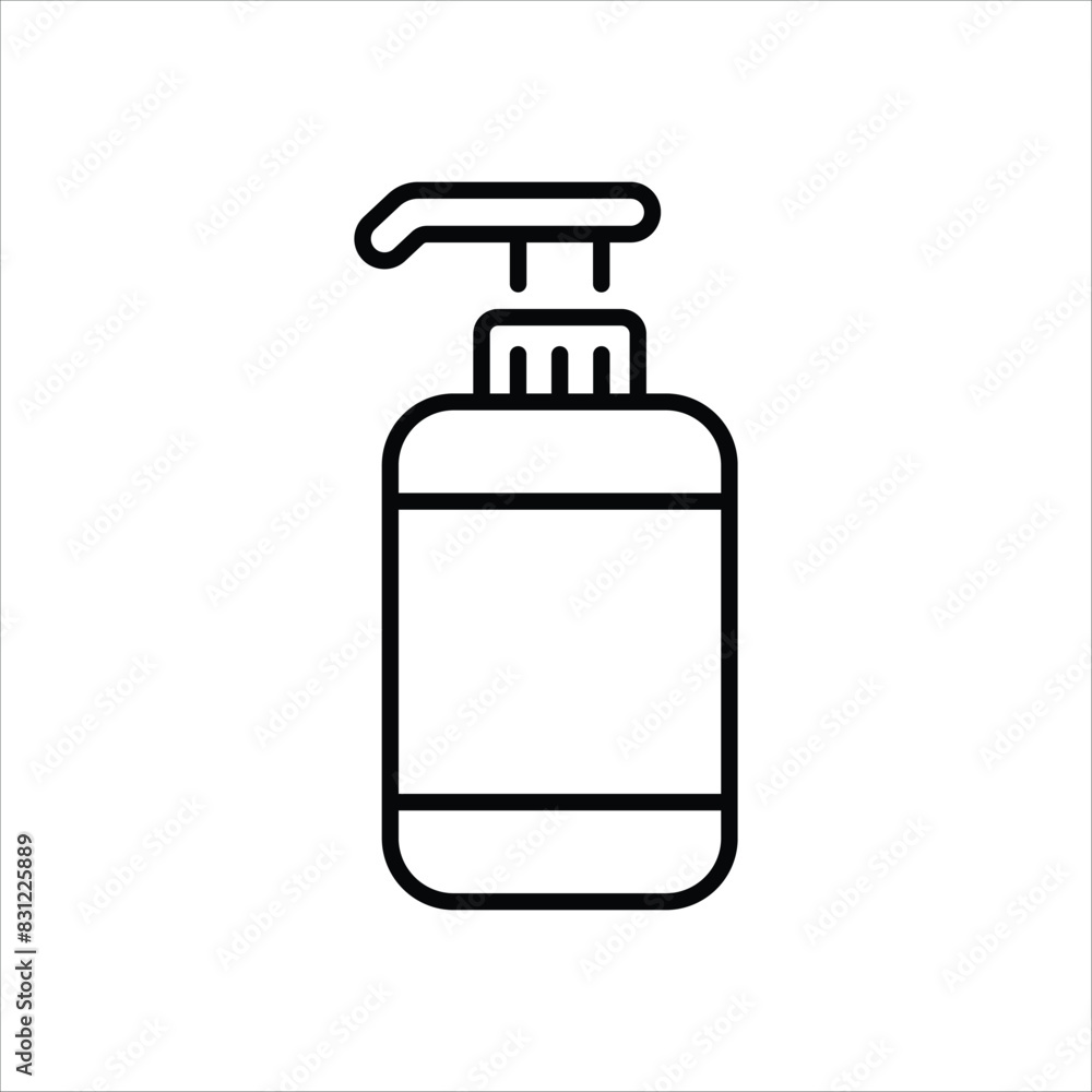 Liquid Soap vector icon Liquid Soap vector icon