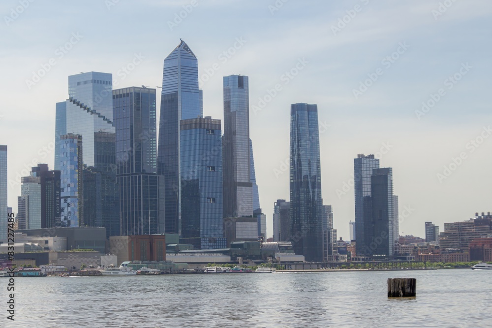 Naklejka premium city skyline