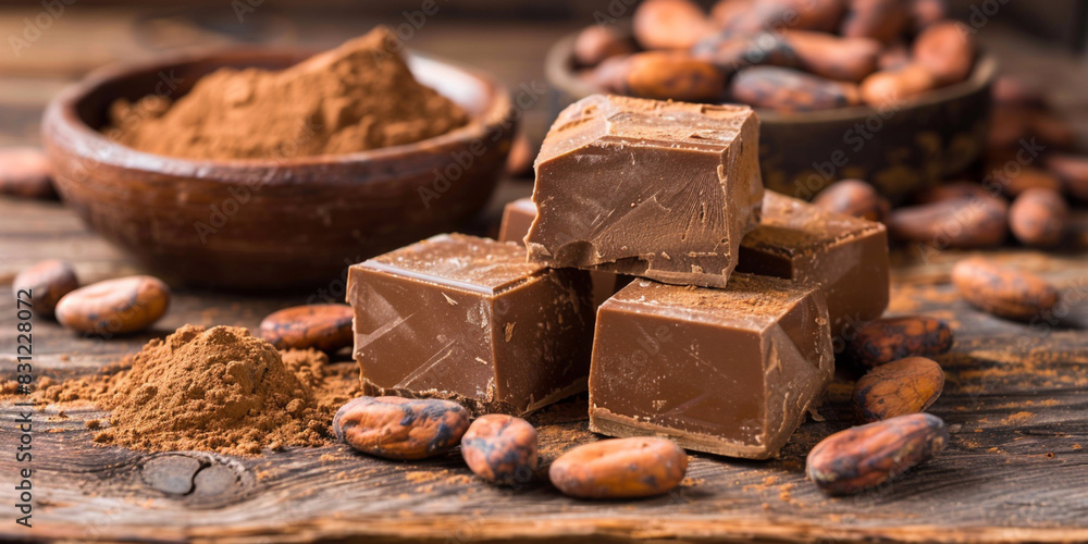 Coconut fudge design with delicious cocoa treats
Coconut fudge design with delicious cocoa treats