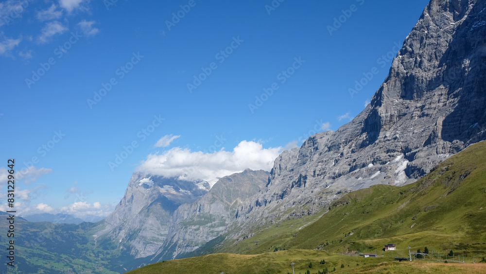 Great nature view of Alps mountain Great nature view of Alps mountain